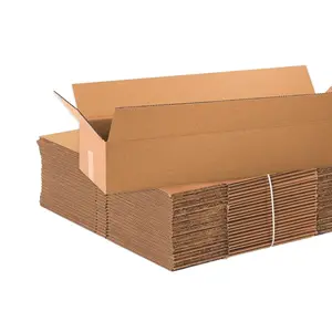 Shipping Boxes 34"L x 10"W x 6"H 10-Pack Long Corrugated Boxes for Moving, Shipping, Mailing, Packing, Packaging and