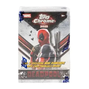 2025 Topps Deadpool Chrome Blaster Box Trading Cards