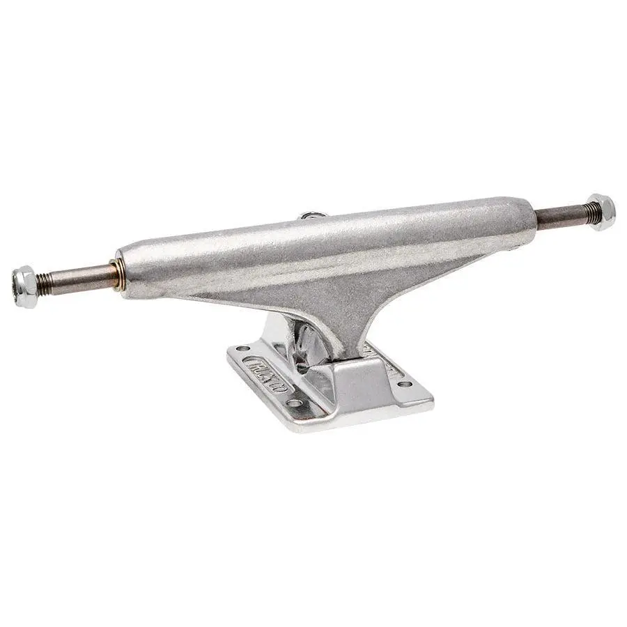 Stage 11 Forged Titanium Independent Skateboard Truck, Lightweight 53.5mm (54mm and under) Mid-Profile Skateboarding Component with Wheel Clearance, Built to Grind