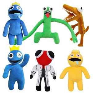 Rainbow Friendsed Kawaii Monster Plush Toy Stuffed Doll Cartoon Game Puppet Role Play Christmas Gift for Children