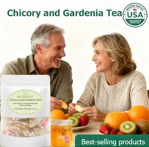 Chicory&GardeniaHerbalTea20BagsReady-to- EatOrangePeel&ChrysanthemumCoolRelief HeatVeganHealthyBeverageorganizationgift tea bag healthy vegan