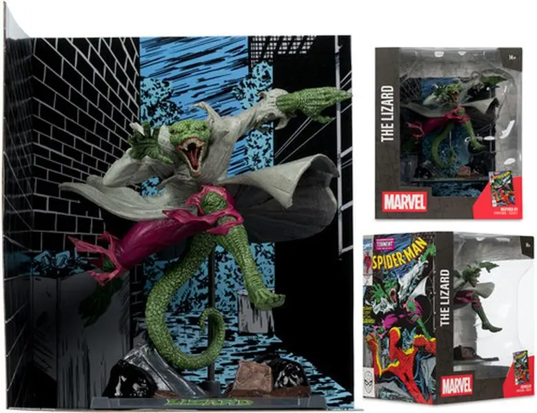 McFarlane Toys - Spider-Man #2 - The Lizard 1:10th Scale Collectible with Scene  [COLLECTIBLES] Statue