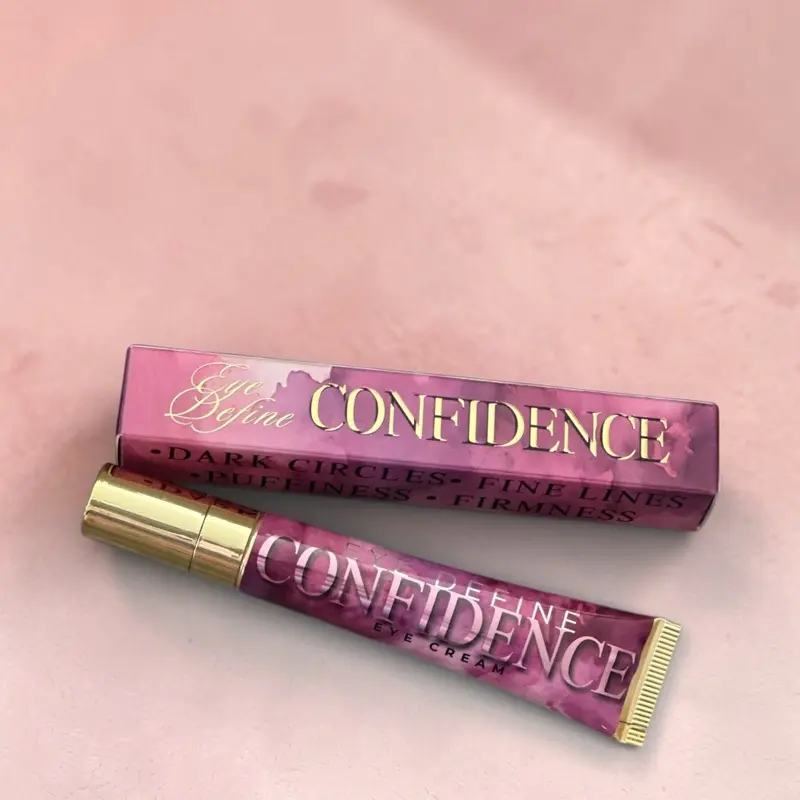Eye Define Eye cream confidence cosmetics reduce puffiness, diminish dark circles, smooth fine lines, restore firmness Skincare