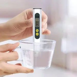 4-in-1 Digital TDS Meter - Digital Water Quality Tester for TDS, EC and Temperature (°C/°F) | 0-9990 Ppm Range | Suitable for Drinking Water, Reverse Osmosis Systems, Aquariums and Swimming Pools Inflatable Pool Moder