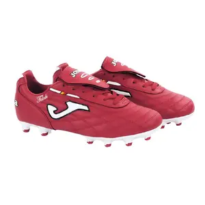 Joma Toledo 2011 106 FG Firm Ground Soccer Cleats - Red/White