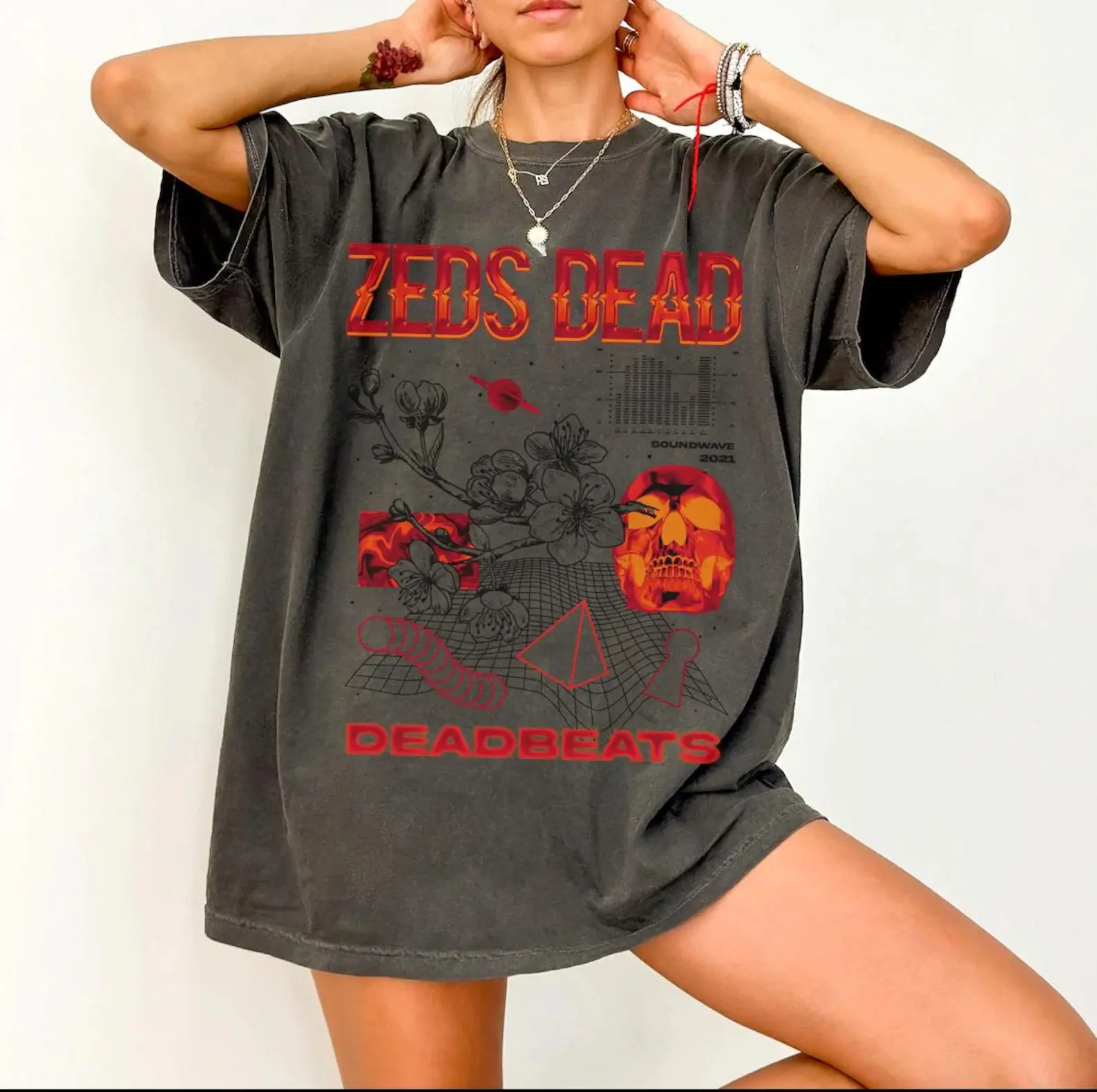 Vinatge Zeds Dead T-Shirt, EDM Music Festival Graphic Tee, Electronic Dance Music Fan Shirt, Vintage Rave Inspired T-Shirt, Soft Cotton Unisex Tee, Festival Streetwear, Gift for Music Lovers