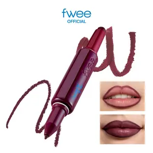 fwee LONG-LASTING DUAL COLORING STICK LIP + LINER | Lip Stick + Lip Liner | 1.2g