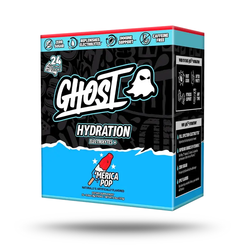GHOST® Hydration Sticks - 24 Electrolyte Pack