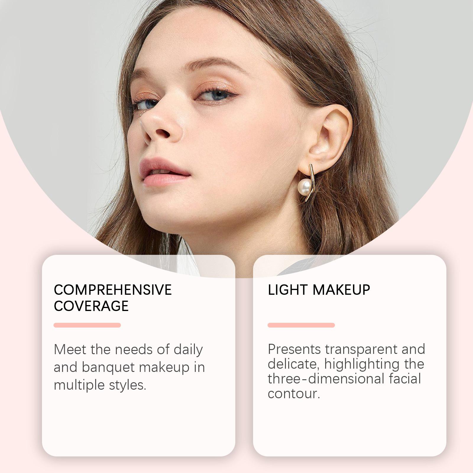 Multi-Functional Makeup Tray, Eyeshadow, Contouring, Blush And Highlight, One Tray For Multiple Uses, Daily Portable Makeup Tray