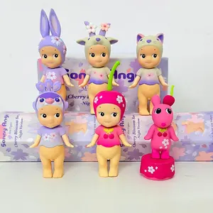 Sonny Angel Cherry Blossom Mini Figures – Adorable Kawaii Collectible | Phone, Computer & Bag Decor | Blind Box Mini Figure | Perfect Gift for Fans of Cute Collectibles
