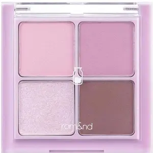 rom&nd Better Than Eyes Milk Series 4 Colors Mini Palette (W01 Dry Lavender)