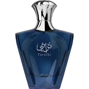 Afnan Turathi Blue Eau De Parfum Spray for Men – Bold & Sophisticated Fragrance, 90ml (3 oz)