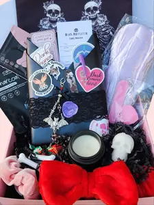 Dark Romance Book Box - Curated Selfcare Bookish Gift for Her