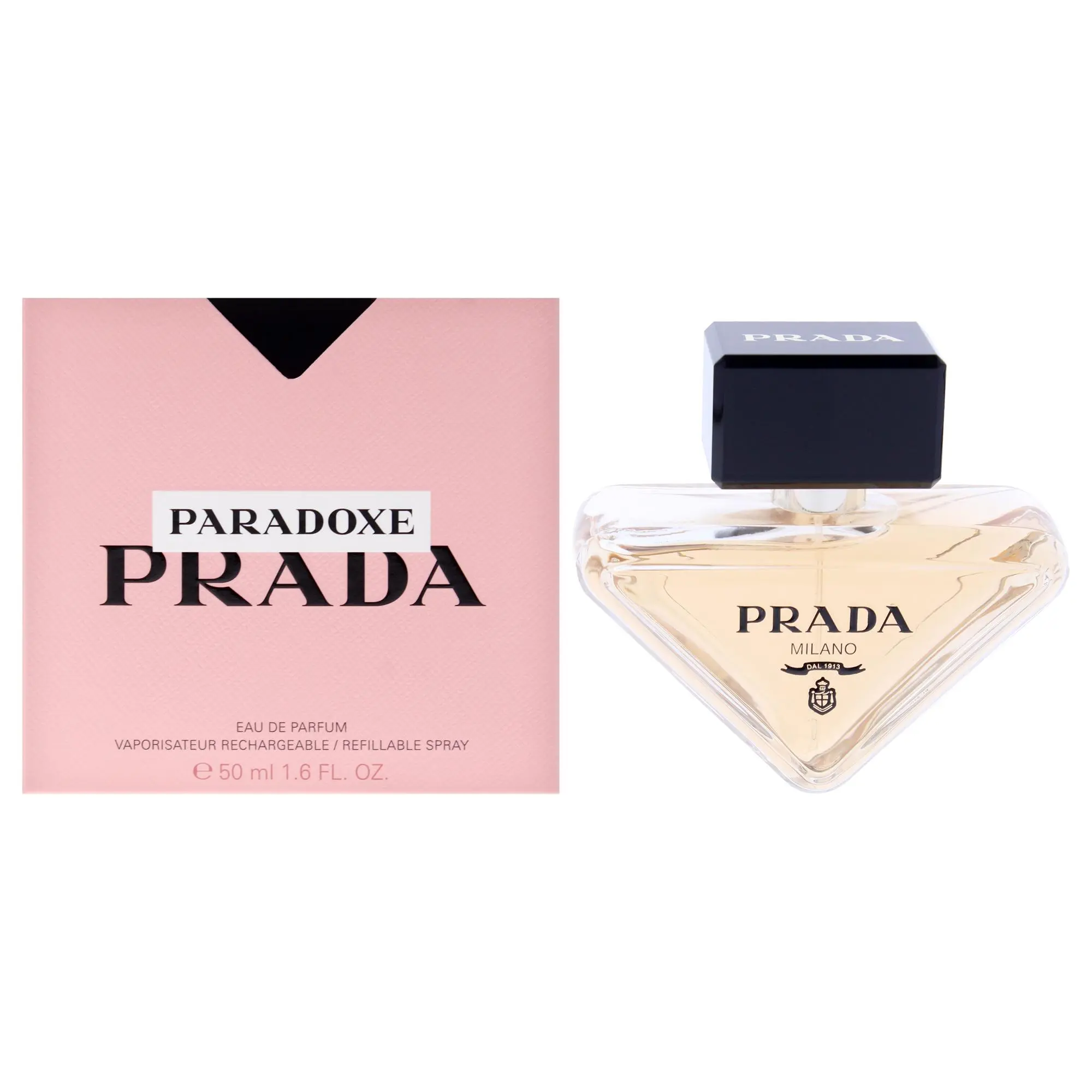 Prada Paradoxe EDP Spray for Women - 1.6 oz Refillable, Luxury Perfumes for Women