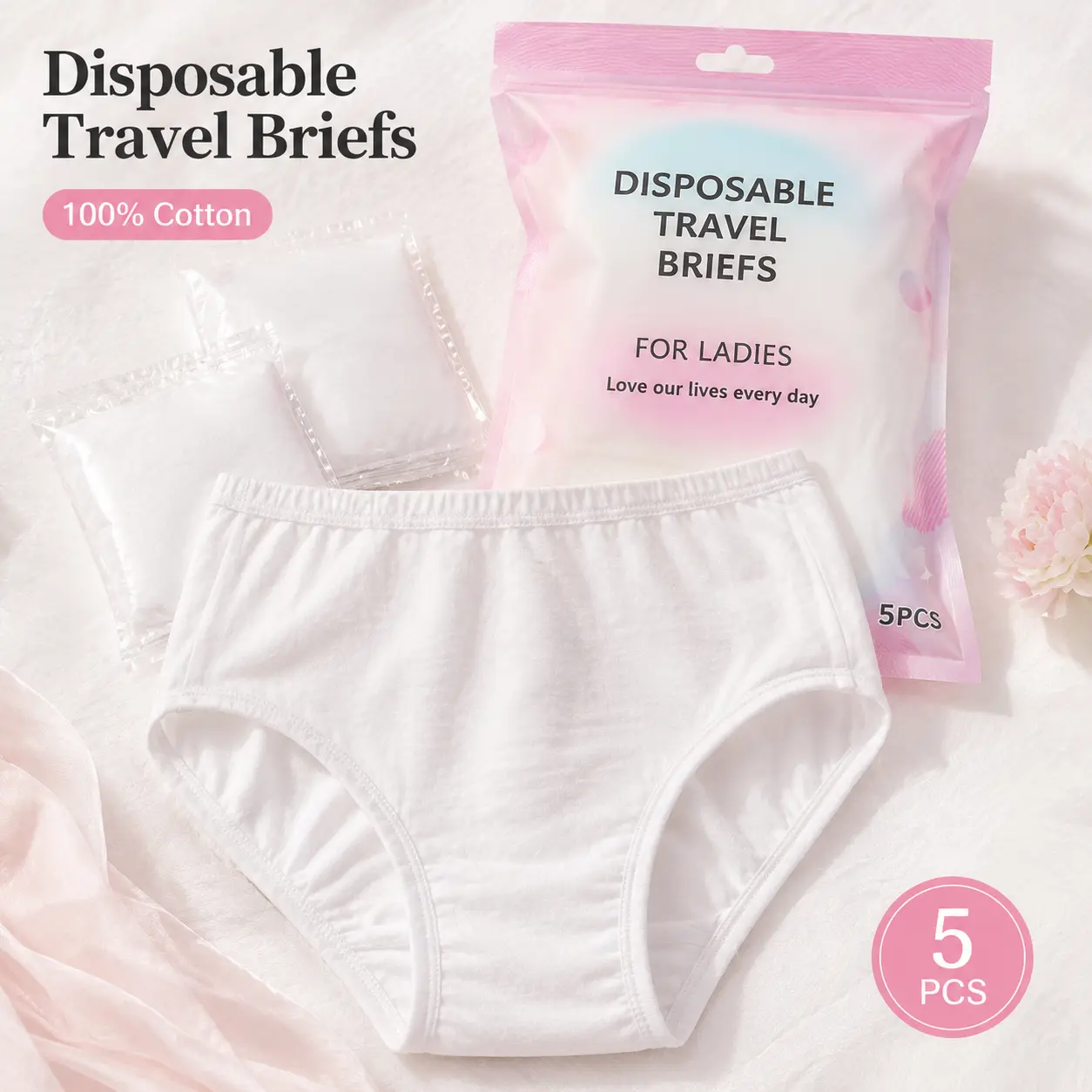 Disposable Underwear for Women | Travel & Daily Comfort | Hassle-Free Hygiene Solution