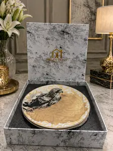 Dream Home Collection Luxury Serving Plates Set – 6 Pieces