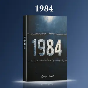 1984 – George Orwell’s Dystopian Masterpiece of Surveillance, Control, and the Struggle for Freedom