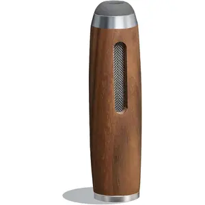 Car Ashtray, Portable Auto Ashtray, Wooden Cigaretteless ash for Vehicles Holder, Smoking Stand Holder, Reusable Windproof Mini Cigarette Holder, Suitable for Regular and King Size Cigarettes