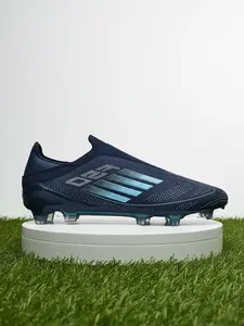 Men's Breathable Low-Top Football Shoes with Ag Long Studs, Professional Anti-Slip Durable Sports Training Sneakers, Football Field Boots, Soccer Cleats