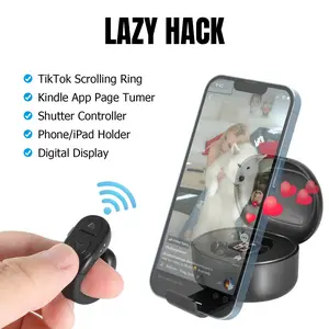 Wireless Remote Scrolling Ring, Scrolling Ring Bluetooth Remote Control for TikTok、Instagram、Kindle App, Bluetooth Selfie & Video Recording Remote, cool gadgets boys and girls, Deals for you, Deals days
