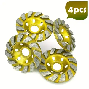 Grinding discs for cement concrete, thick and durable heavy duty grinding discs, decoration tools