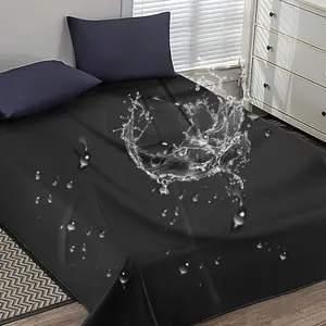 Large Size Bed Sheet, Waterproof Fitted Sheet, PVC Material, Easy to Cut Clean Reusable, Suitable for Hotels Essential Oils Massage Indoor Home Outdoor Travel Camping