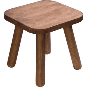 Wooden Step Stool for Adults Step Stool for   Stool Small Wooden Stool with Four Detachable and Assembled  Nicely Balanced (Classic 9.3inch)