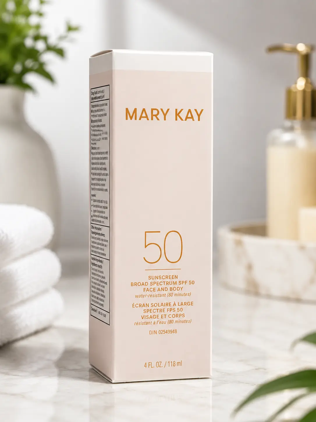 Mary Kay Sunscreen SPF 50, Broad Spectrum Face & Body Lotion, Water-Resistant & Quick-Absorbing for Sensitive Skin, Body Care