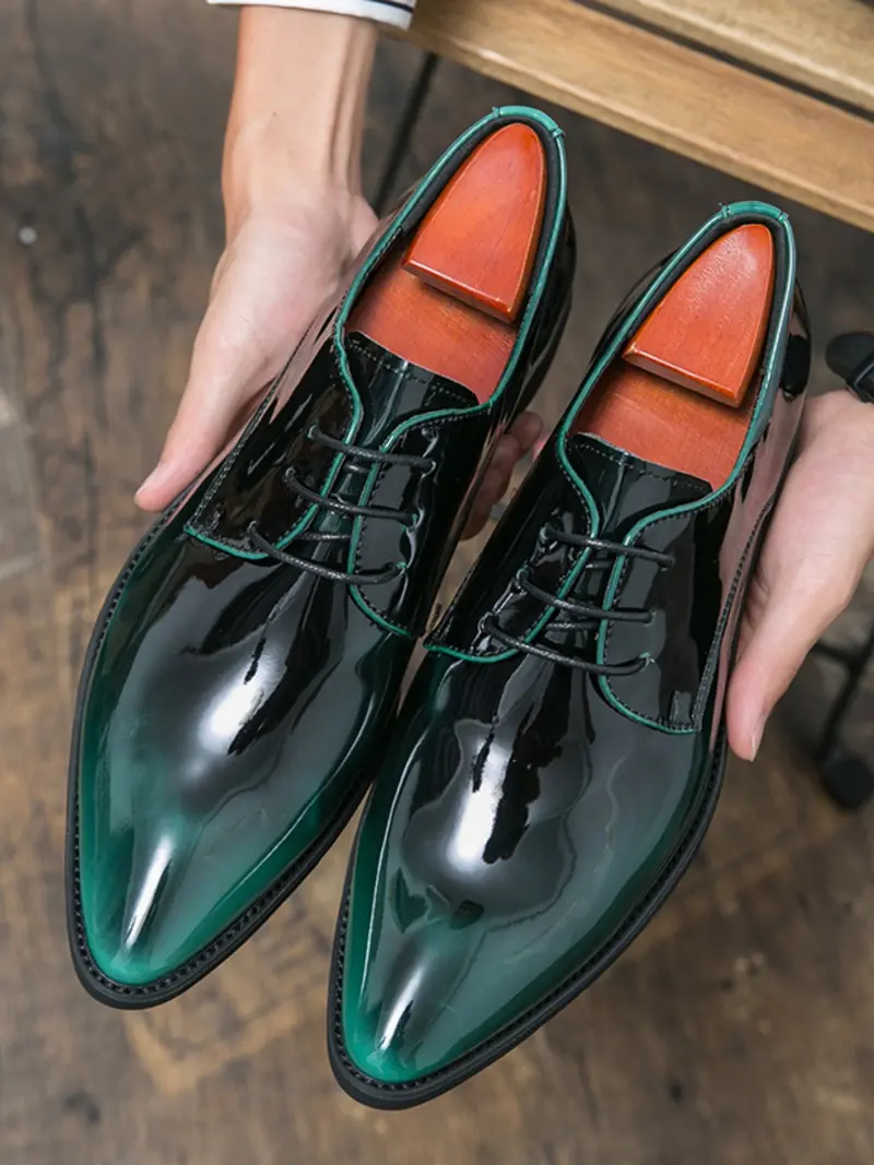 emerald green shoes mens - TikTok Shop