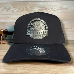 Custom Hat Mexico Escudo Snapback Cap High Quality Personalized with “your Text”