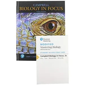 USED-Campbell Biology in Focus & Modified Mastering Biology with Pearson Etext -- Access Card Package [With Access Code] by Urry, Lisa (Paperback)