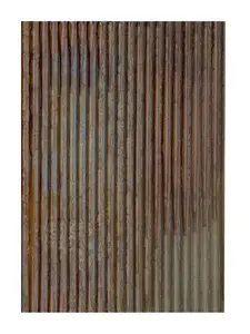 From Plain To Beautiful In Hours Corrugated Metal Colorado 2 ft. x 3 ft. Steel Nail Up Wainscoting Panel (5 Pack) (30 sq. ft./case)