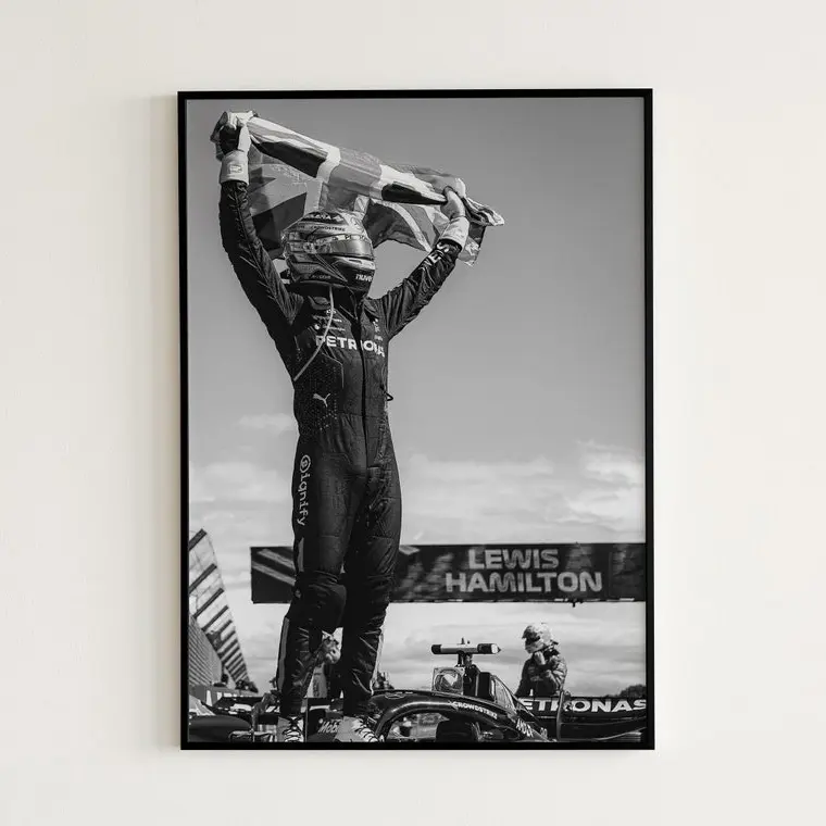 Lewis Hamilton Poster, F1 Mercedes Poster, Mercedes F1, Formula 1 Poster, F1 Poster, Formula One, F1 Wall Art