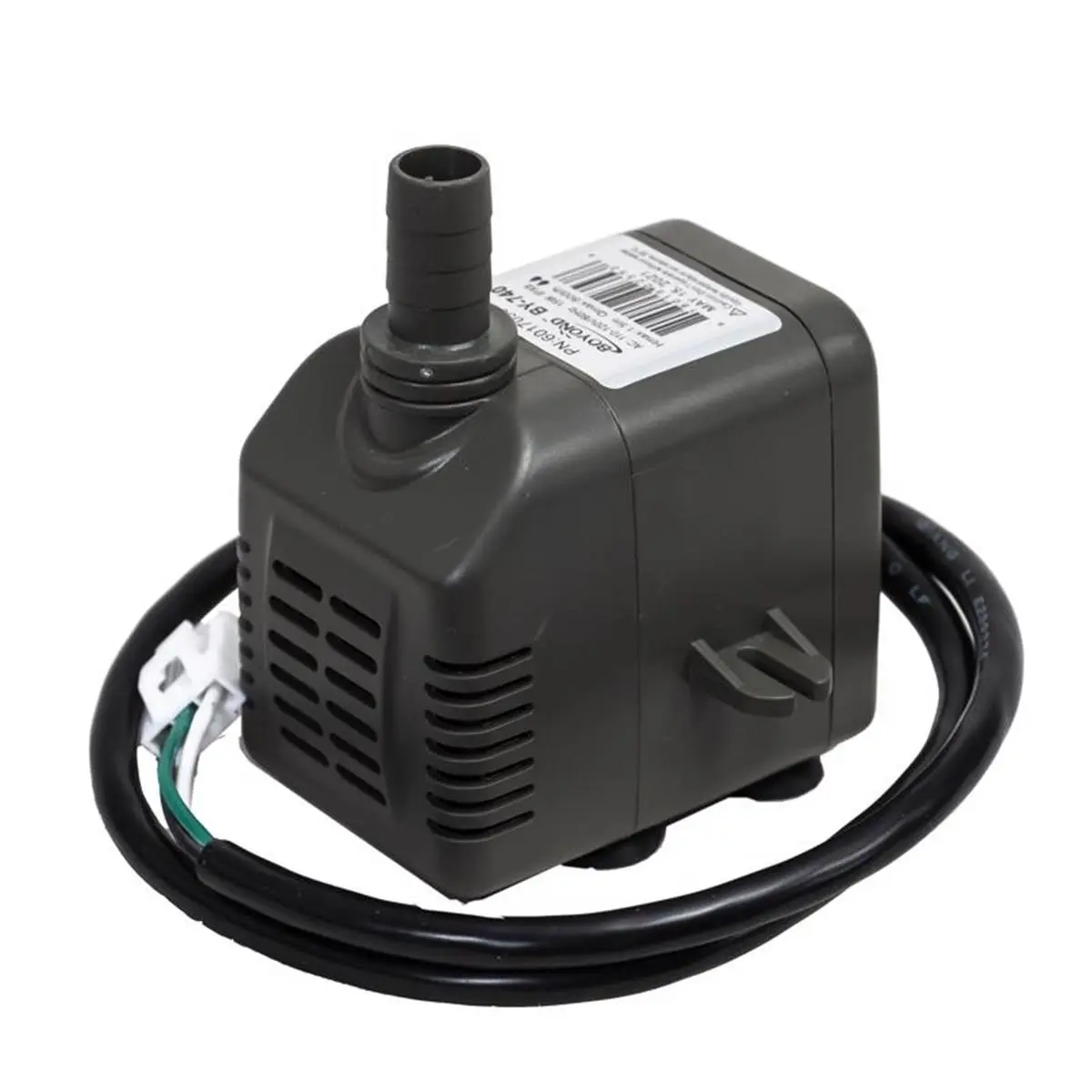 212 MAIN Portable Evaporative Cooling Pump, Plastic Outdoor Cooler Accessory for Camping, Operates in 1/2 in. Water, 360 GPH, Black, Evaporative Cooler