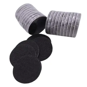 60 Packs Disposable Round Feet Grinder  Pads for Pedicure Tool