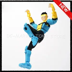 New In Stock 3d Printed Invincible Boy Stripe Mark Light Blue Mark Dummy13 T13 Multi-Jointed Shapeshift Action Figure Toys