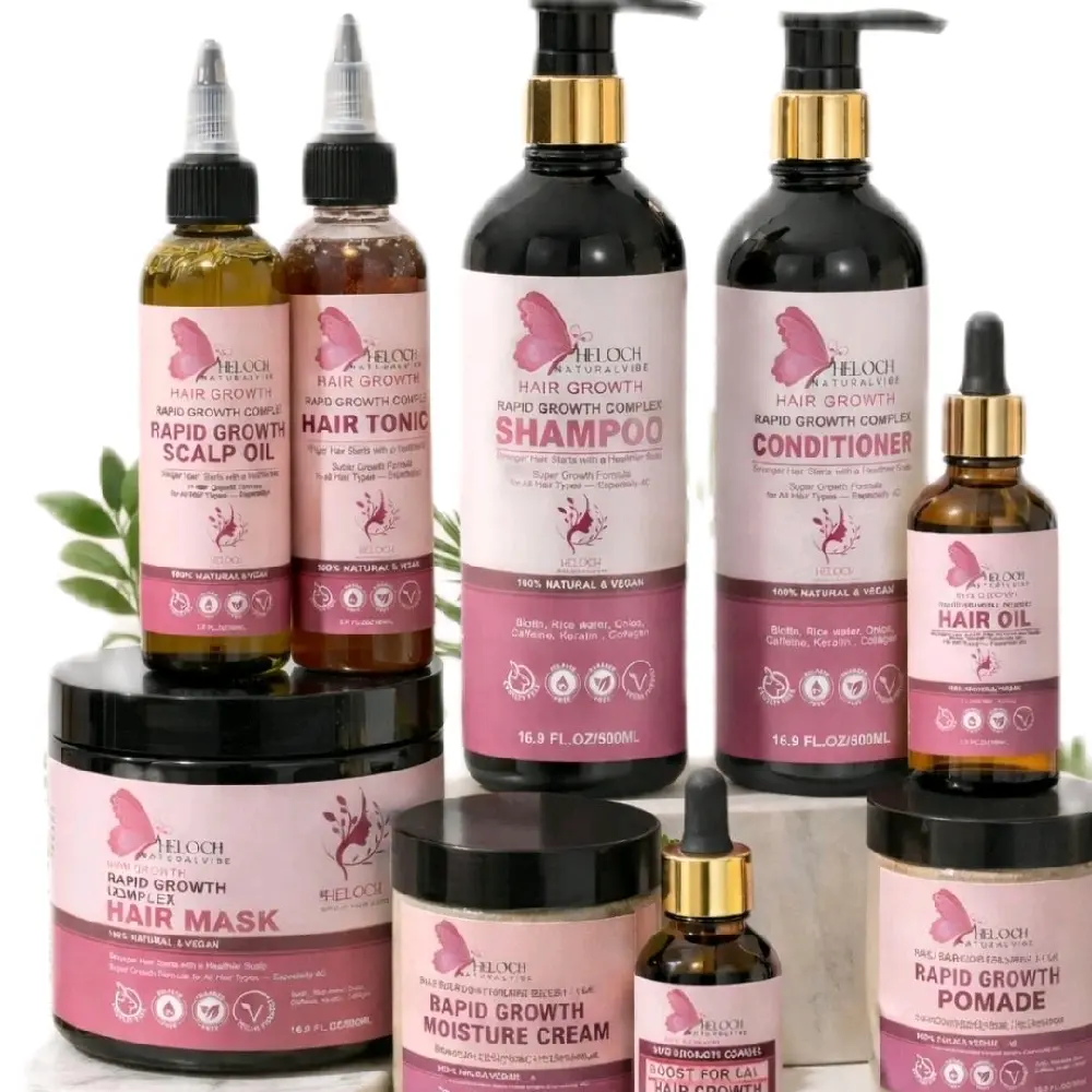 Ultimate Hair Growth Kit – 9 Products Set