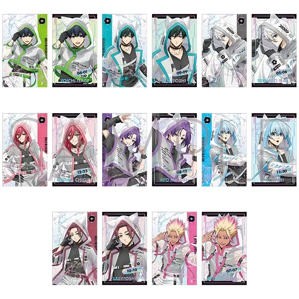Blue Lock Cyber Cat Aurora Foil Card Collection