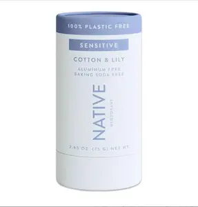 Native Deodorant Contains Derived Ingredients, 72 Hour Odor Control | Deodorant for Women and Men, Aluminum Free with Baking Soda, Coconut Oil and Shea Butter | Cotton & Lily