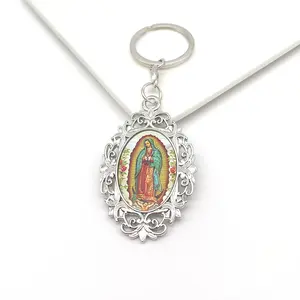 Our Lady Of Guadalupe Lace Keychain