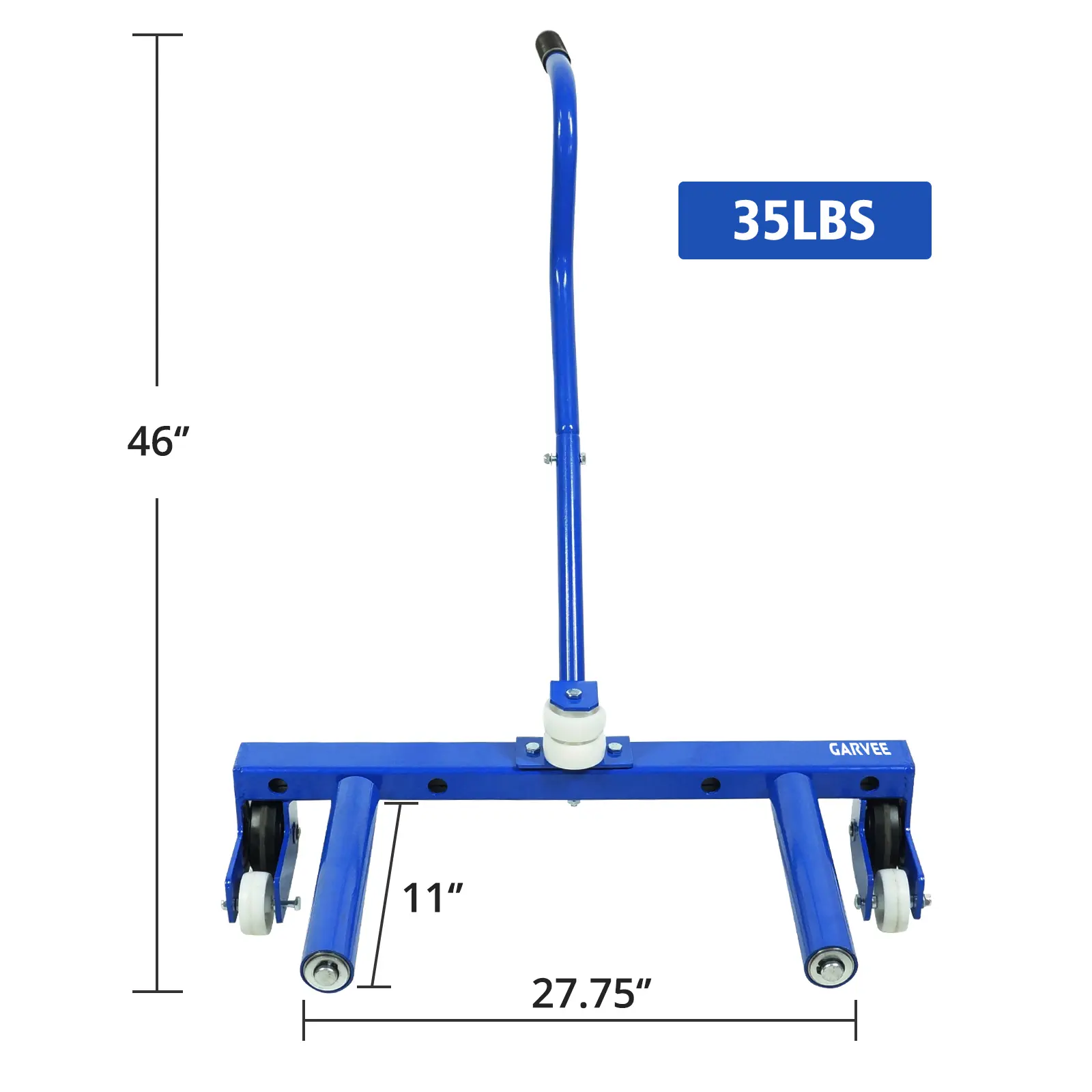 Garvee Effortless Tire Transport & Storage – Heavy-Duty Adjustable Tire Dolly Cart – 500 lbs/220kg Capacity – For Garages, Workshops, Auto Repair – Fits 12"–24" Tires