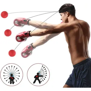Upgraded Boxing Reflex Ball for Adults Children Professional Reaction Training Balls Safe Durable Hand Protective Bandages Ideal Gift for Friends