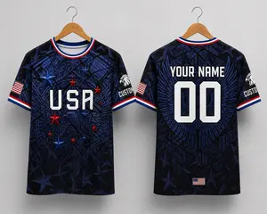 Personalized USA Soccer Jersey, Custom Name Number Team Shirt 2026