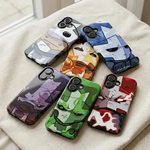 Castle Crashers Anime Phone Case Collection iPhone Samsung, Knight Characters Anime Style Cover - For iPhone 17 16 Pro Max iPhone 15 Pro 14 Plus 13 Pro 12 11  for iPhone 17-11 Pro Max/Plus and Samsung Galaxy S23-25