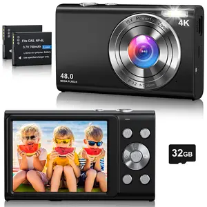 ZOSTUIC DC402-AF 4K Digital Camera, 48MP Autofocus Vlogging Camera with 3.0'' IPS Screen, 16X Zoom, LED Flash, for Travel, Daily Recording, Teens, Beginners & Gifts