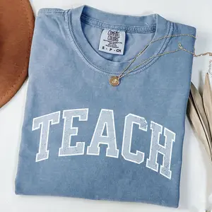 Comfort Colors Teach Shirt, Back to School Shirt, Teacher Apparel, Cute Teacher Shirt, Gift for Teacher, Comfort Colors Shirt