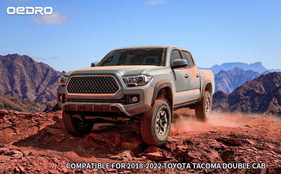 YITAMOTOR Floor Mats Fit for 2016-2023 Tacoma Double Cab, TPE All Weather Custom Fit Tacoma Car Mats Includes 1st and 2nd Row: Full Set YITAMOTOR Floor Mats Fit for 2016-2023 Tacoma Double Cab, TPE All Weather Custom Fit Tacoma Car Mats Includes 1st and 2nd Row: Full Set