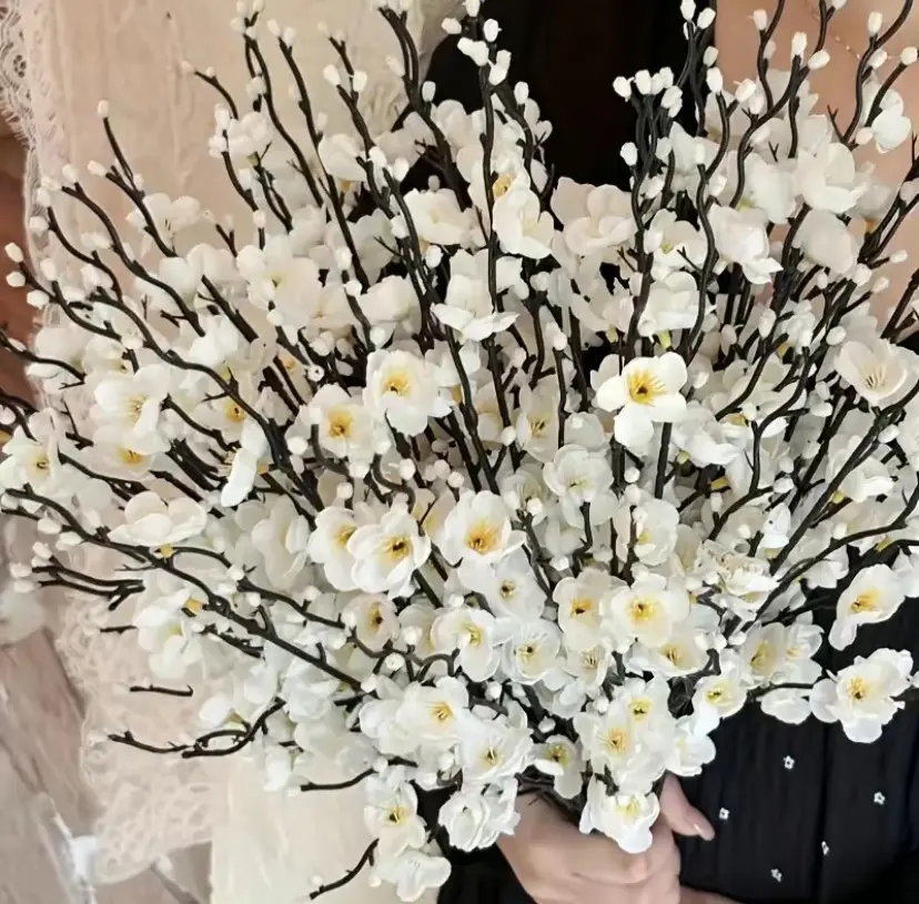 Realistic Long Stem Artificial Flowers (12/24pcs) - Elegant Money Bouquet Decoration, Home Decor Items for Living Room & Wedding, Floral Decor Gift for Mariana Moms, Adult Bedroom Room Accessories  halloween decor 2026,dorm decor,dorm room decor
