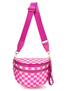 Large Capacity Crossbody Bags for Women - Fashion Sling Purse Shoulder Bag Fanny Pack Causal Chest Bum Bag Cross Body Purse