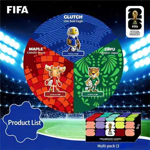 Official Licensed 2026 FIFA World Cup Mascot 3D Figure Set - USA, Canada & Mexico Soccer Collectibles | Premium Fan Souveni.Limited Edition 2026 World Cup Mascot Figurine - North America Soccer Fan Gift | USA Canada Mexico Collectible Toy Set tiktokshopsp